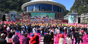 广西马山第十六届文化旅游美食节绚丽开幕
